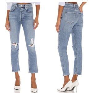 Agolde Riley Straight Jeans